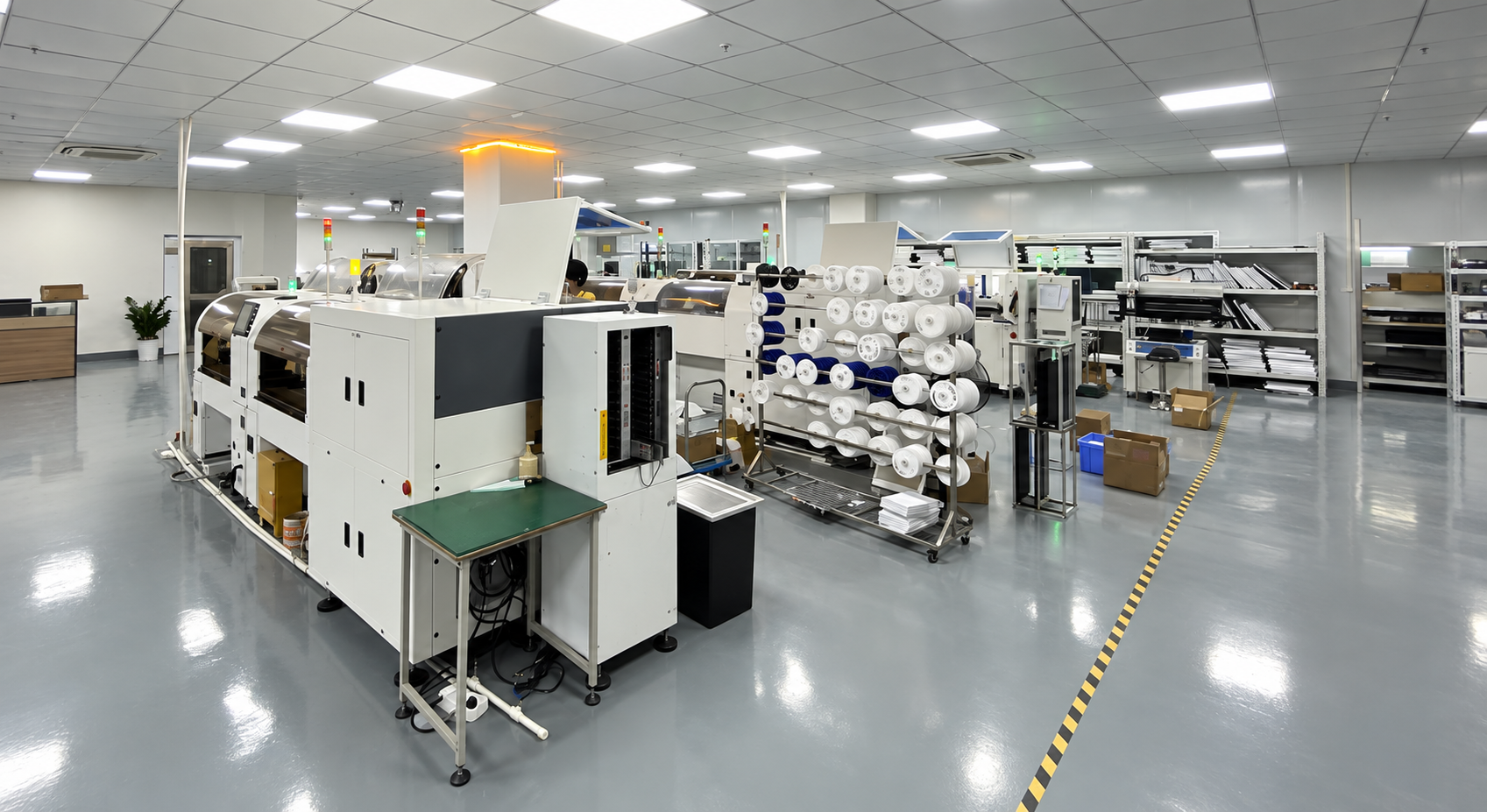 Electric water heater production equipment