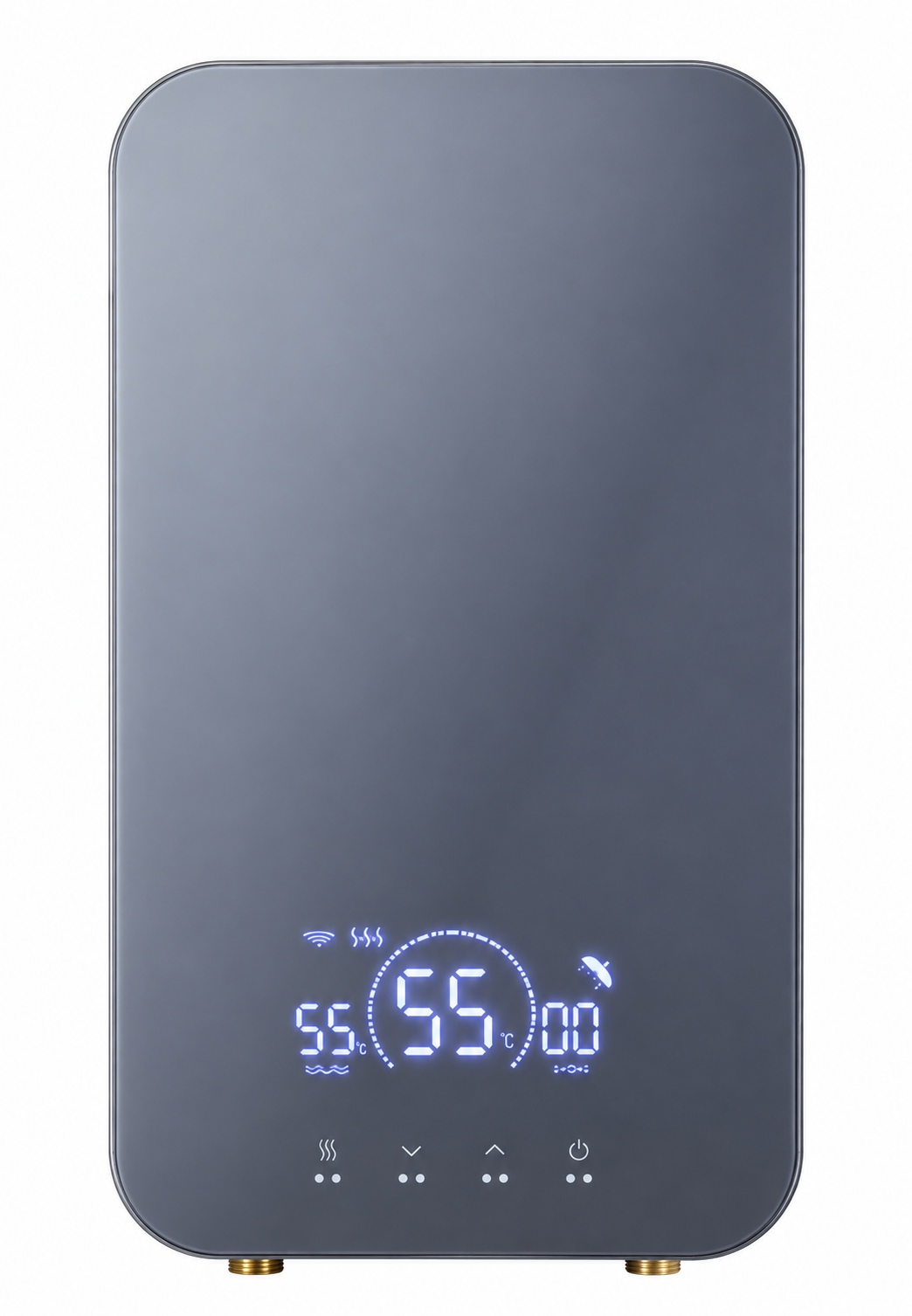 Rhua Glass front instant electric water heater