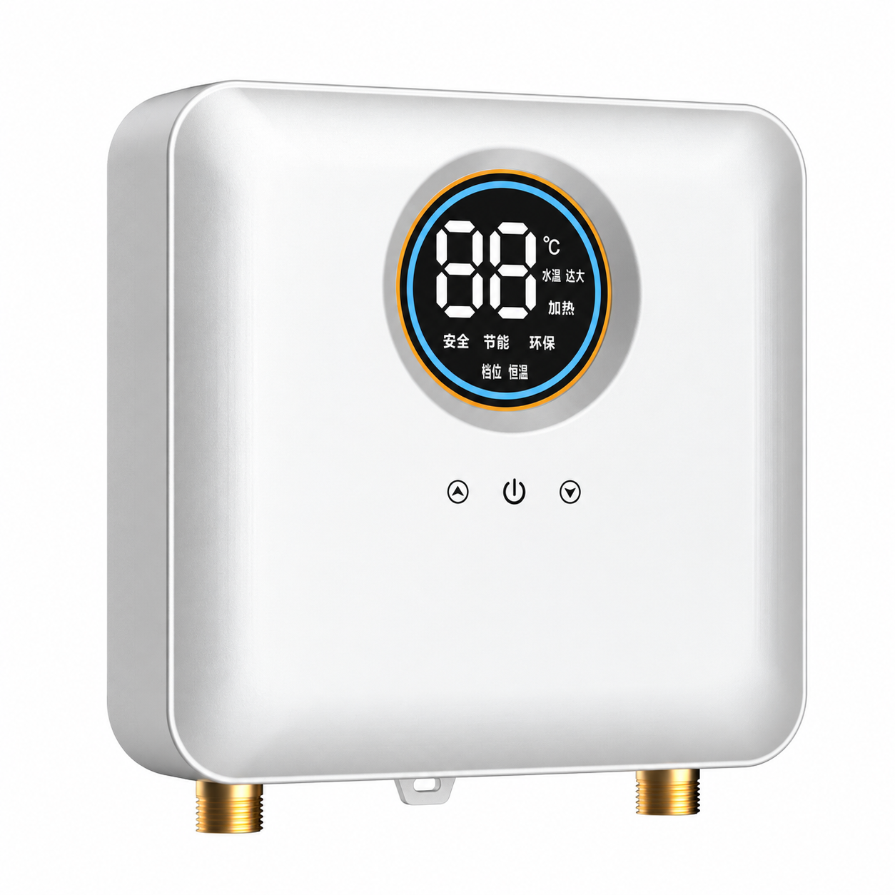 Rhua Compact square ABS instant electric water heater